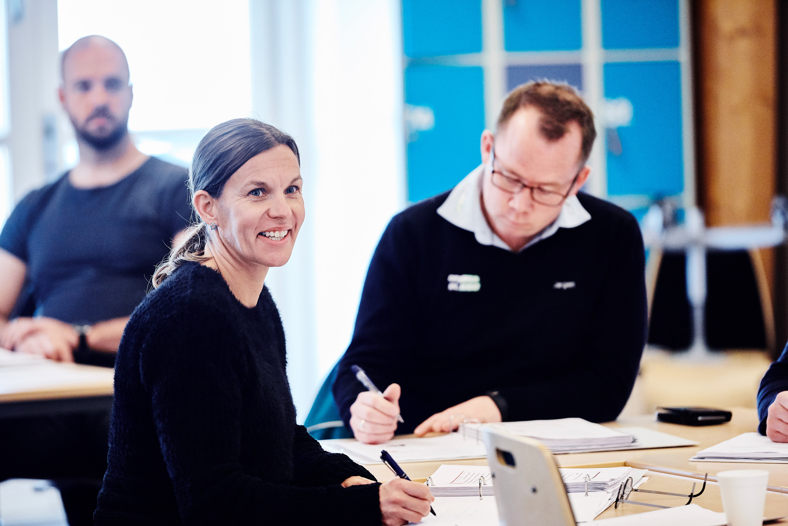 VEU og AMU elever på kursus for kontor, handel, og forretningsservice uddannelsesområderne