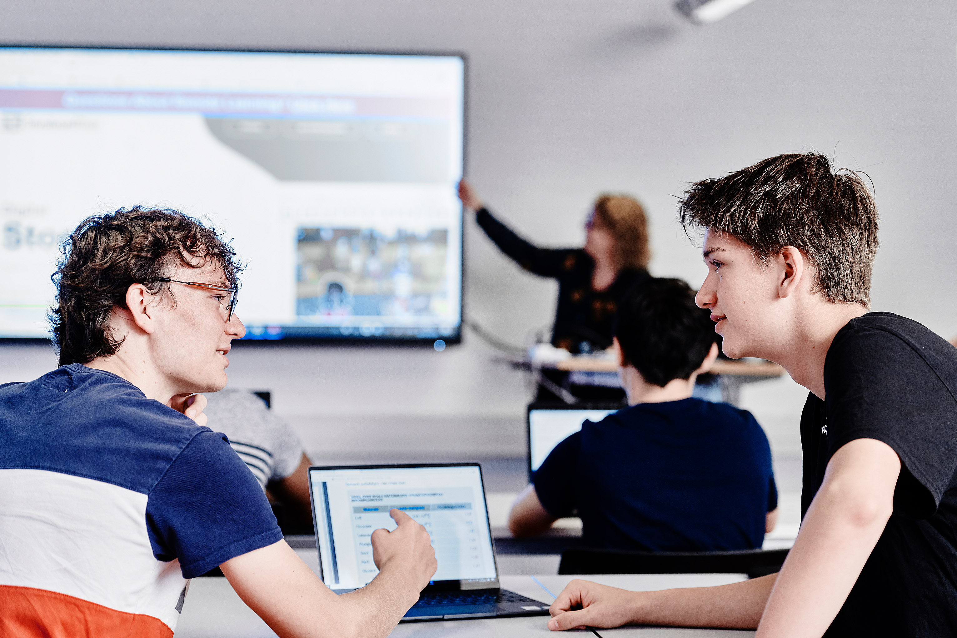 HTX elever i Hobro i gang med klasse undervisning