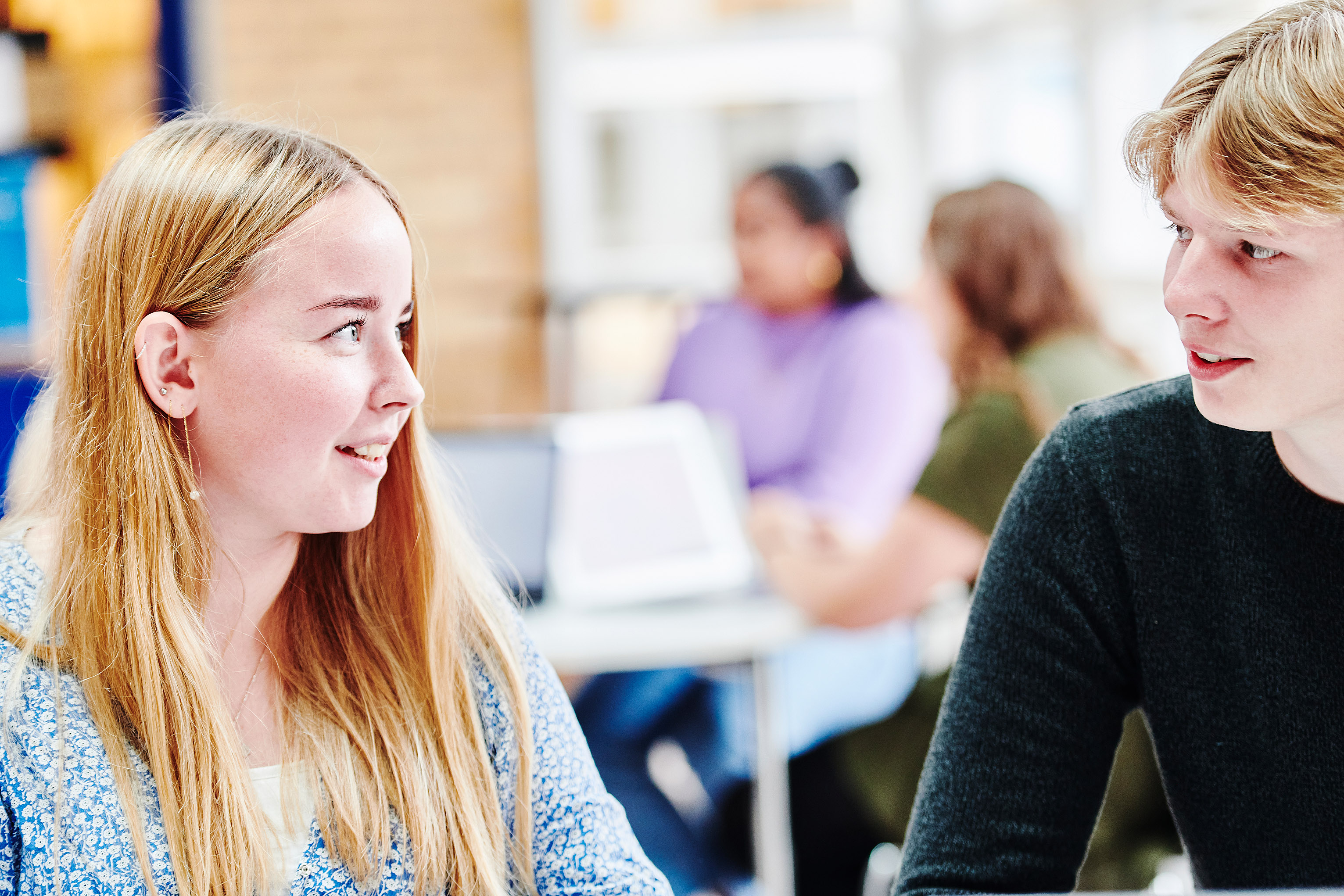 Elever fra EUD/EUX business i Hobro - kontor, handel og forretningsservice