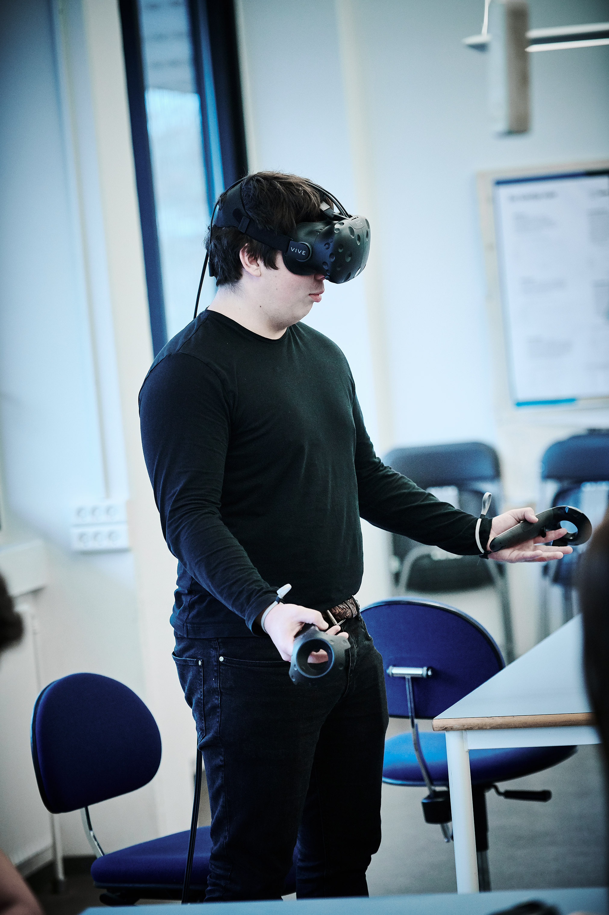 HTX elev i Aars afprøver AR teknologi